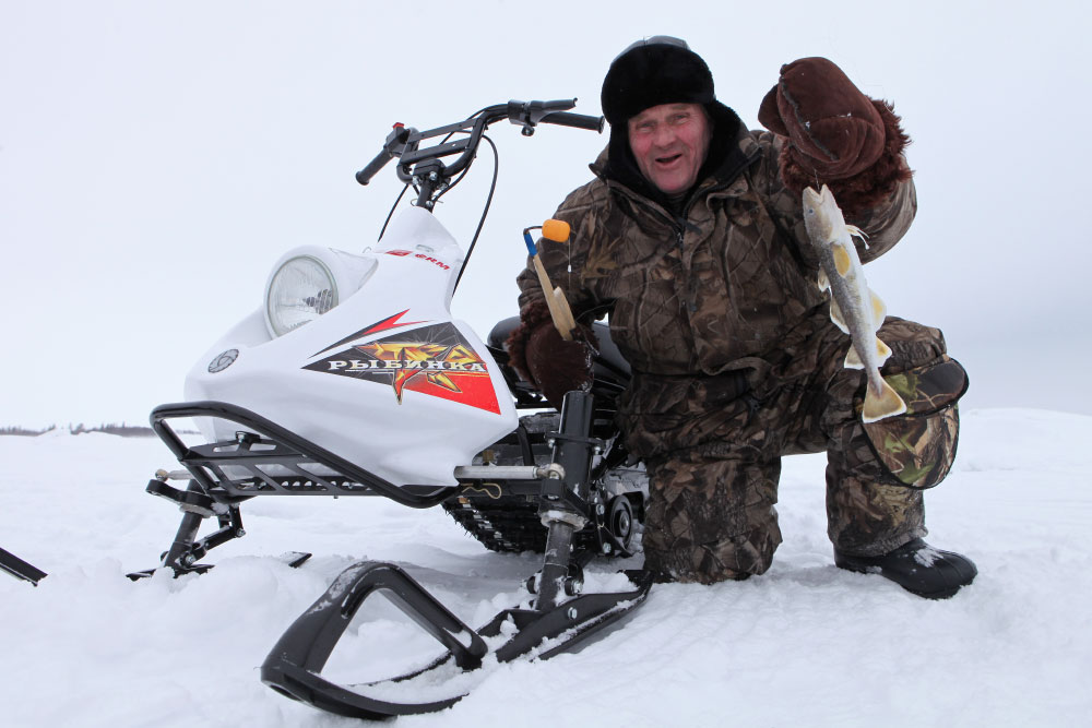 Как выбрать снегоход для рыбалки и охоты